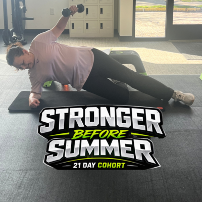 Join the 21-day fitness reset (Stronger For Summer) at Inner Strength Personal Training